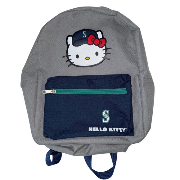Sanrio Other - HELLO KITTY Seattle Mariners‎ Baseball Mini Backpack Night Special Ticket-Gray